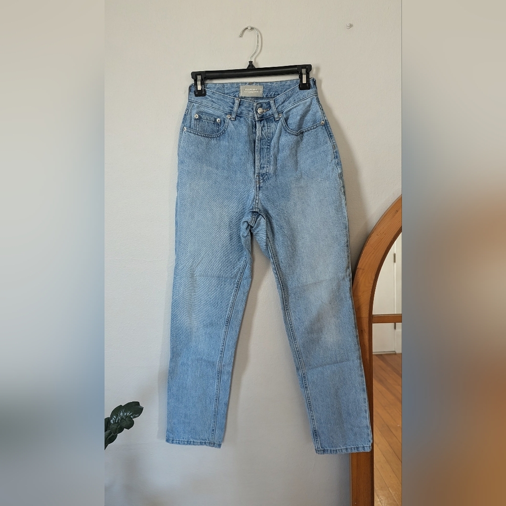 Everlane The Curvy '90s Cheeky Straight Jean Organic Cotton 25 Regular